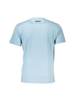 Koszulka z krótkim rękawem Cavalli Class niebieska