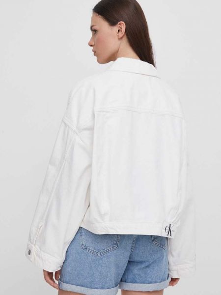 Oversized laza szabású kabát Calvin Klein Jeans