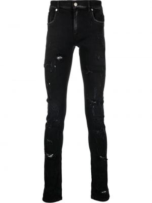 Distressed low waist skinny jeans 1017 Alyx 9sm schwarz