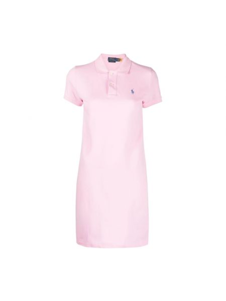Sukienka mini Polo Ralph Lauren różowa