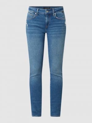 Niebieskie jeansy skinny Mavi Jeans