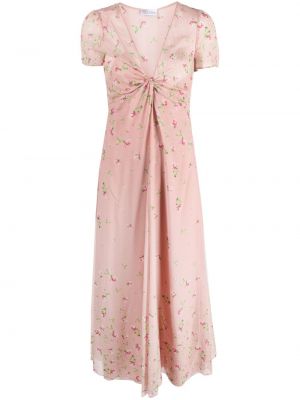 Mini šaty Valentino Garavani růžové