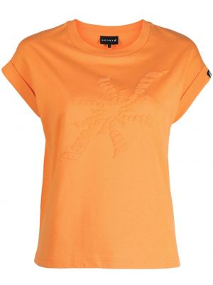 Bavlnené športové tričko Sport B. By Agnès B. oranžová
