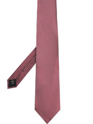 Шелковый галстук Z Zegna красный