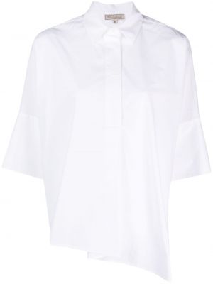 Асиметрична памучна риза Antonelli бяло