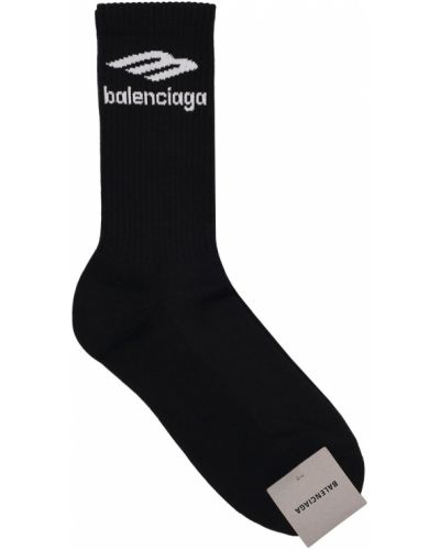 Bavlnené ponožky Balenciaga čierna