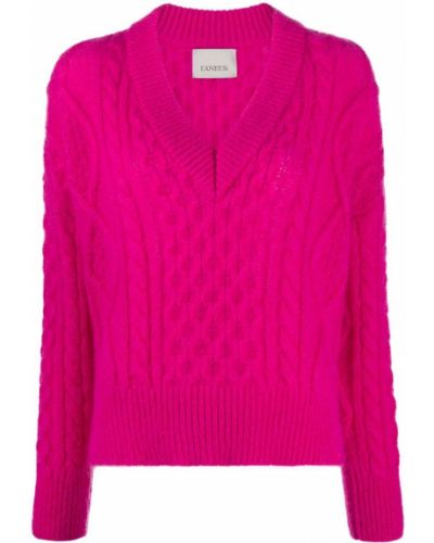 Jersey de punto de tela jersey Laneus rosa
