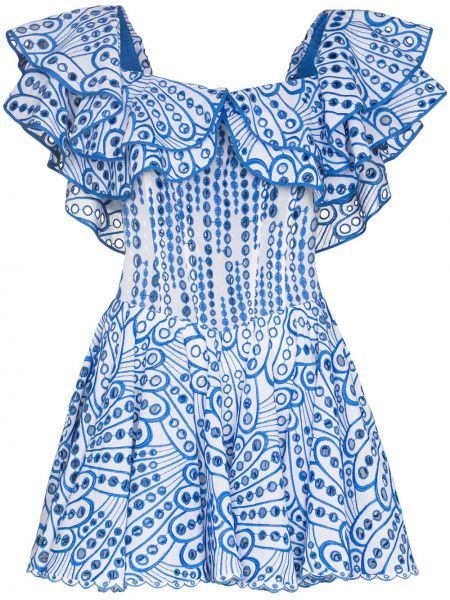 Платье мини с вышивкой Charo Ruiz Ibiza