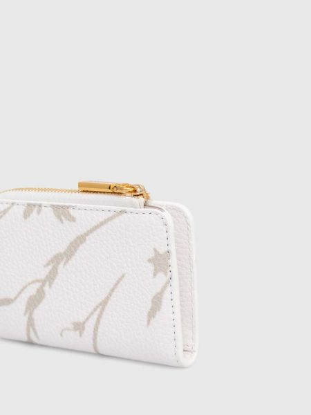 Usnjena denarnica Coccinelle bela
