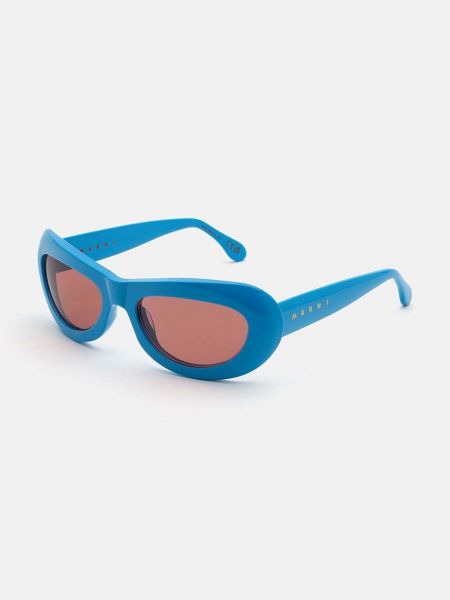 Okulary przeciwsłoneczne Marni niebieskie