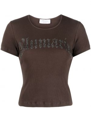 T-shirt Blumarine braun