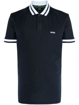 Poloshirt Boss blå