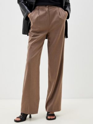 Классические брюки Vladi Collection коричневые