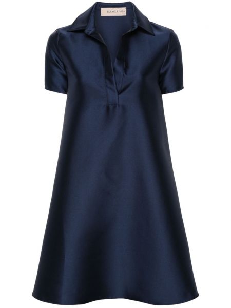 Mini šaty Blanca Vita modré