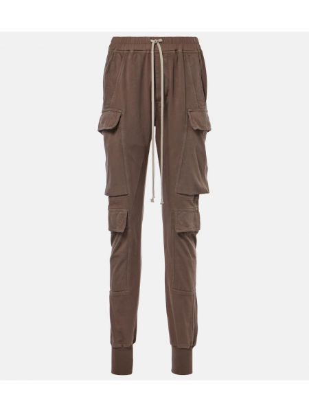 Skinny fit-jeans Rick Owens brun