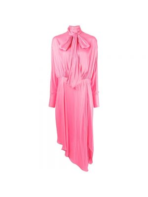 Sukienka midi Stella Mccartney różowa