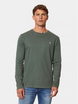 Polo marškinėliai ilgomis rankovėmis Marc O'polo žalia
