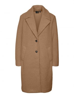 Пальто Vero Moda коричневое