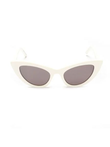Retro sonnenbrille Yves Saint Laurent Vintage weiß