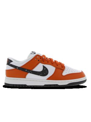 Chaussures de ville en cuir Nike orange