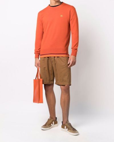 Jersey de tela jersey con rayas de tigre Kenzo naranja