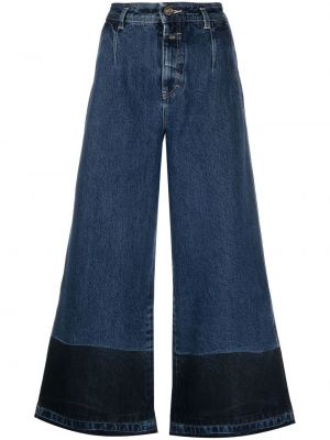Jeans bootcut large Closed bleu
