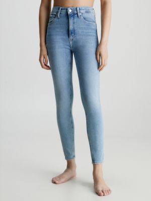 Skinny farmernadrág Calvin Klein Jeans világoskék