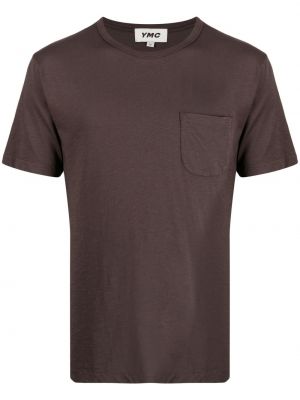 T-shirt Ymc marrone