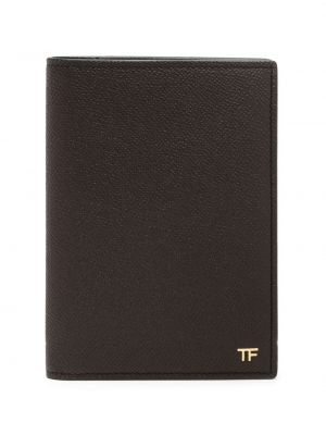 Δερμάτινος πορτοφόλι Tom Ford καφέ
