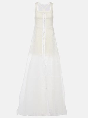 Sukienka długa Jacquemus biała