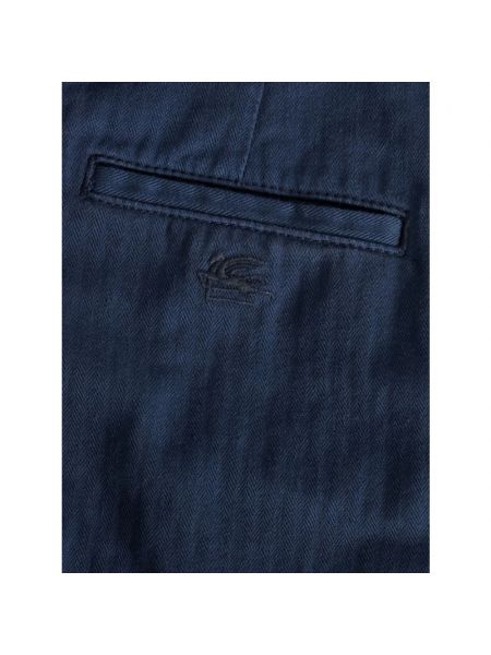 Pantalones de espiga Etro azul