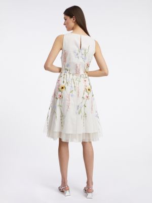 Kvetinové šaty Orsay biela