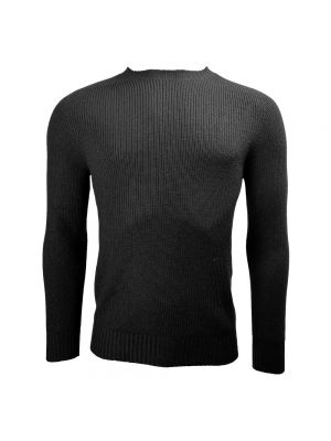Sweter z okrągłym dekoltem Gran Sasso czarny