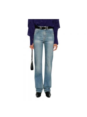 Niebieskie proste jeansy Victoria Beckham