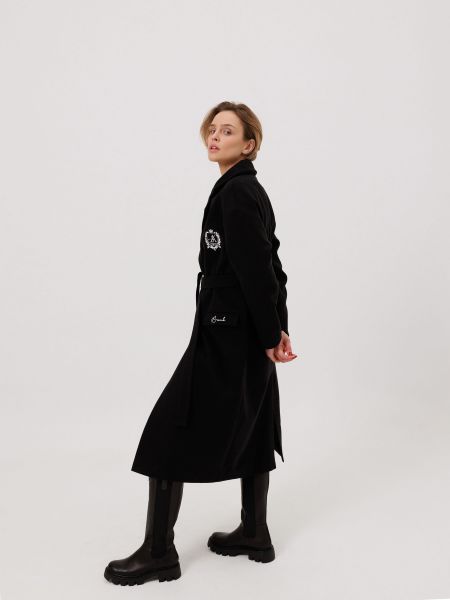 Кашемировое пальто Alnest черное