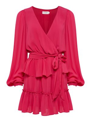 Košeľové šaty Tussah ružová