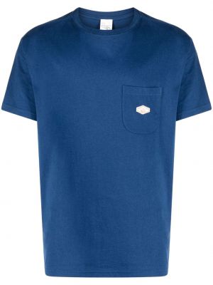 Bavlnené tričko Nudie Jeans modrá
