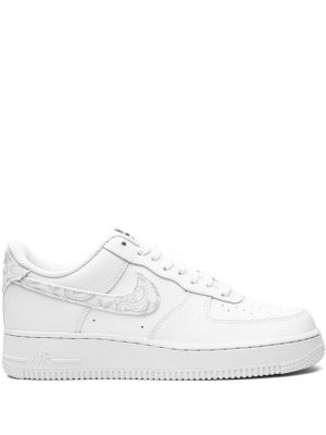 Sneakerși cu model paisley Nike Air Force 1 alb