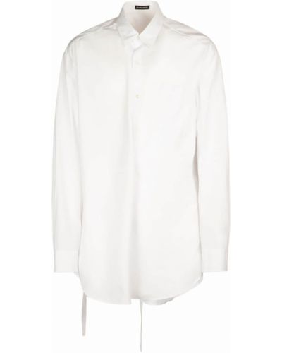 Bavlněná košile Ann Demeulemeester bílá