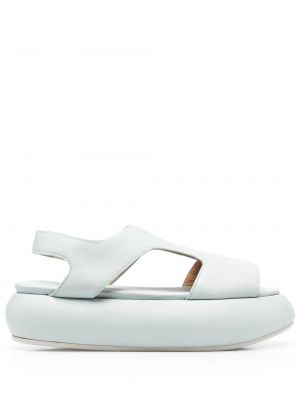 Slingback sandaler med reim Marsell blå