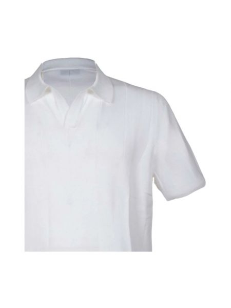 Camisa de algodón Gran Sasso blanco