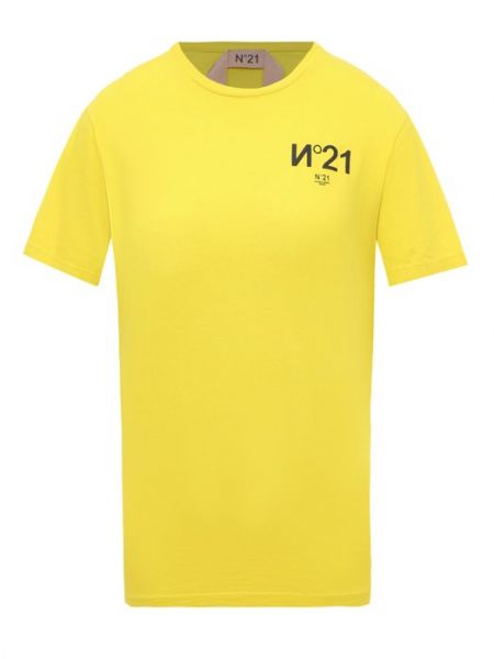 Футболка N21 желтая