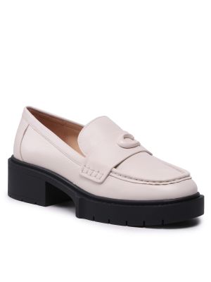 Loafers Coach beżowe