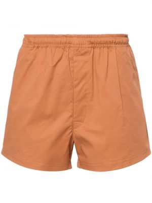 Shorts de sport en coton Société Anonyme orange