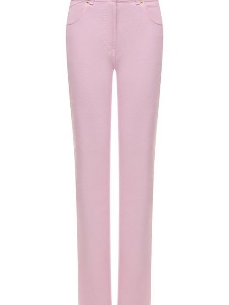 Розовые джинсы Versace