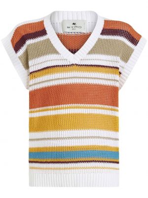 Жакардов пуловер без ръкави Etro