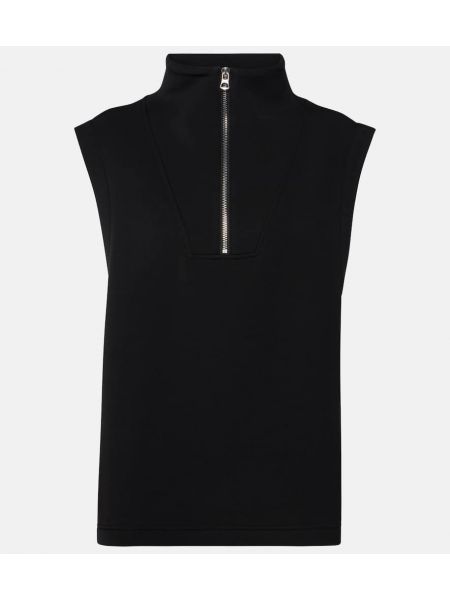 Tank top de tela jersey Varley negro