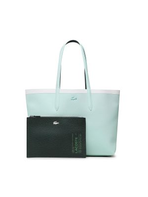 Nakupovalna torba Lacoste zelena