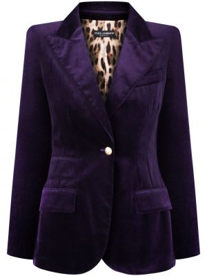 Пиджак Dolce & Gabbana фиолетовый
