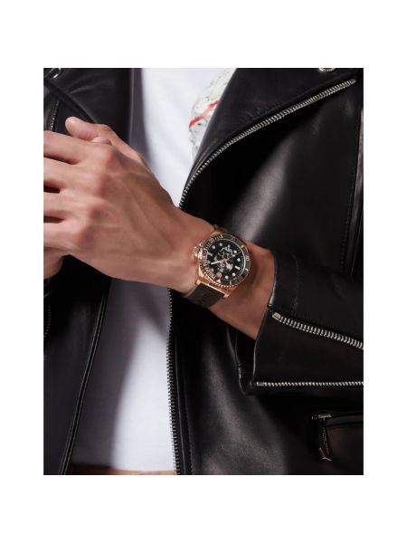 Zegarek Philipp Plein brązowy
